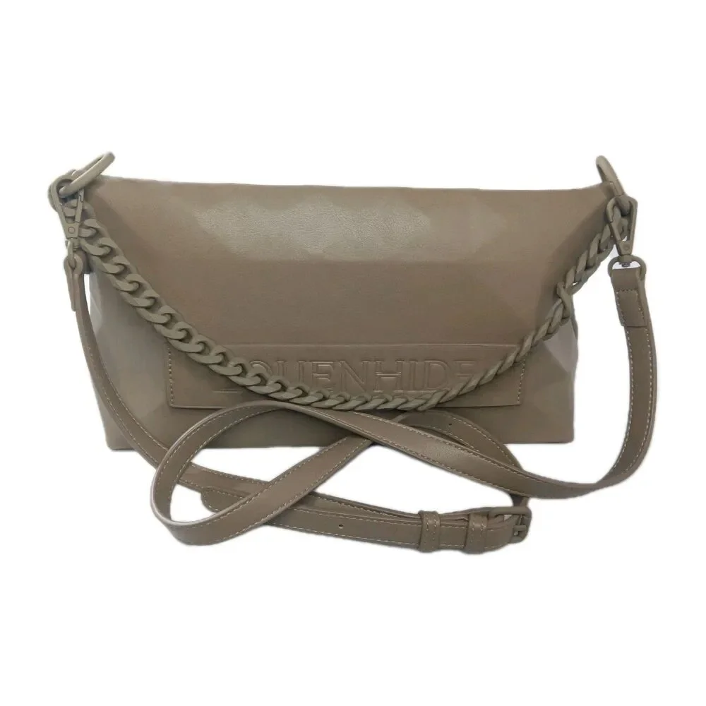 Louenhide Marley Shoulder Bag Taupe Brown Vegan Leather